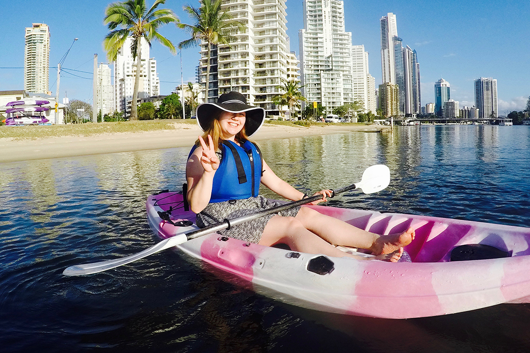 Kayaking in Paradise